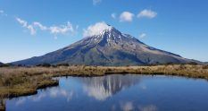 Mount Taranaki Pouakai tarn