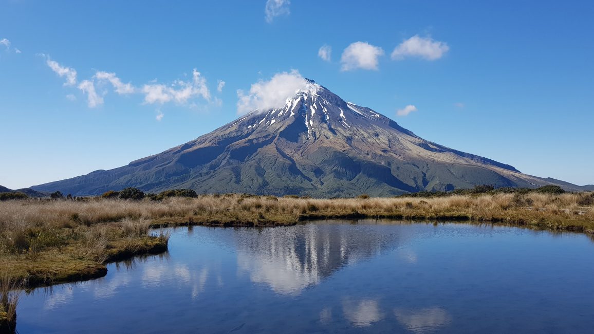 Mount Taranaki Pouakai tarn