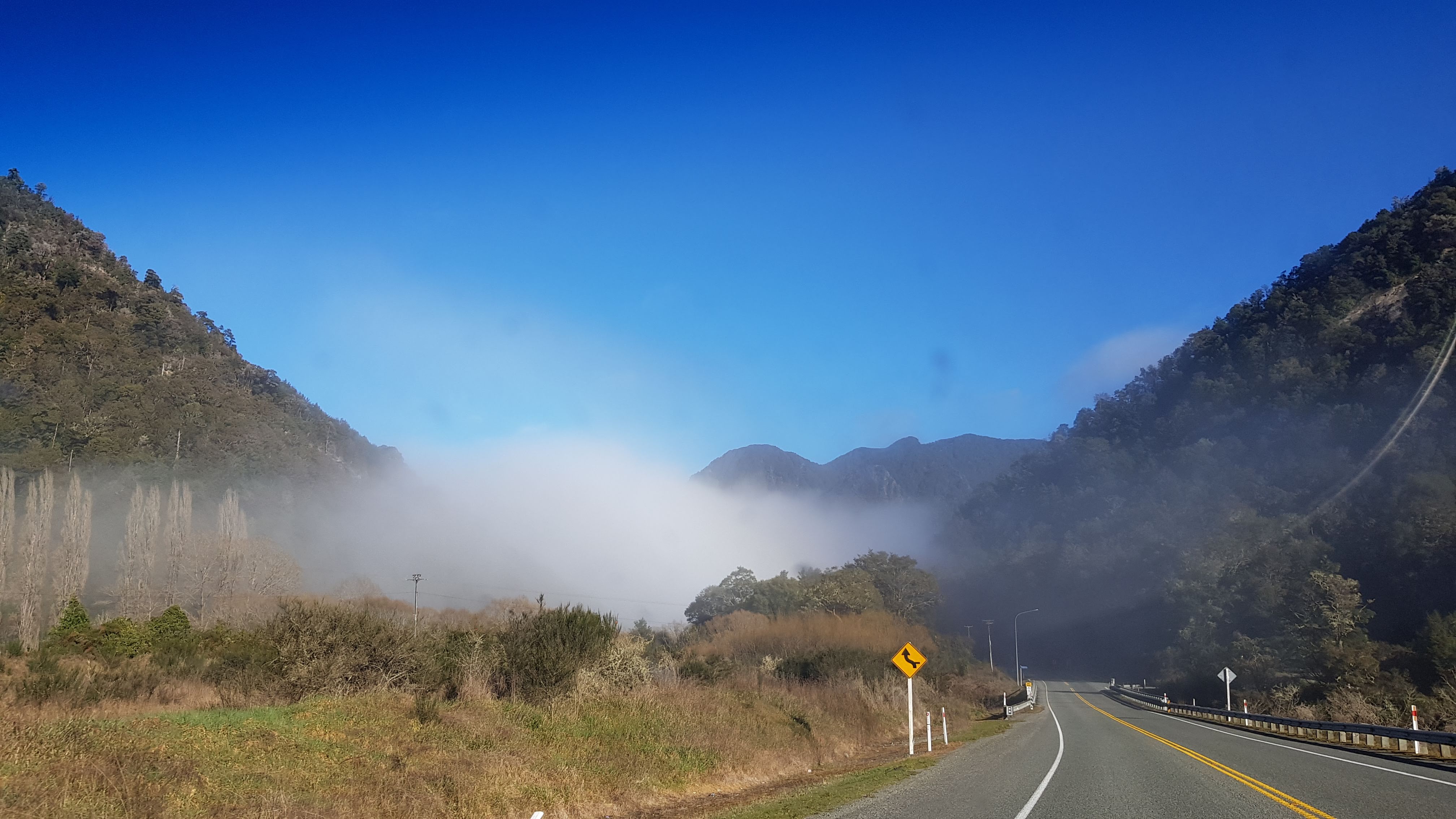 Heading South on the SH6 from Nelson to Inangahua