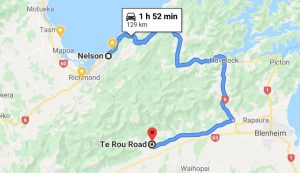 Nelson to Te Rou Road