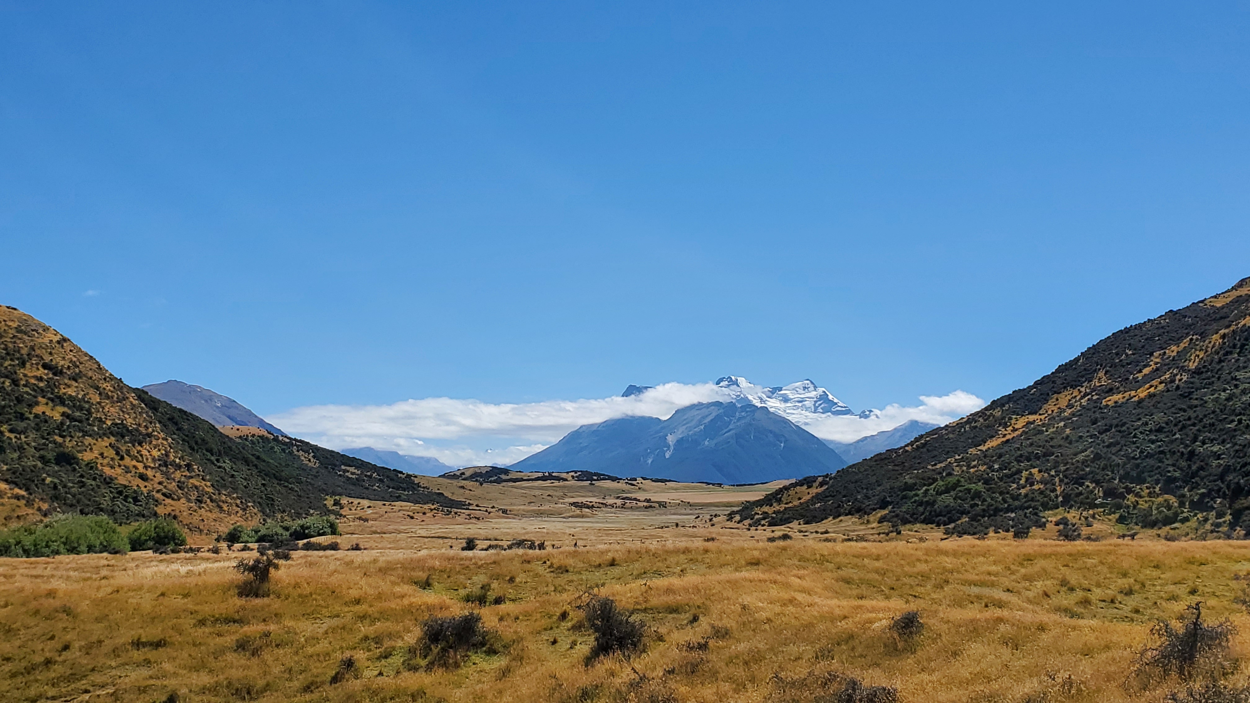 Mt Earnslaw from Chinamans Flat