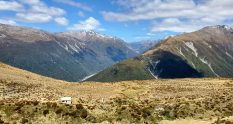 Carroll Hut and the Otira Valley