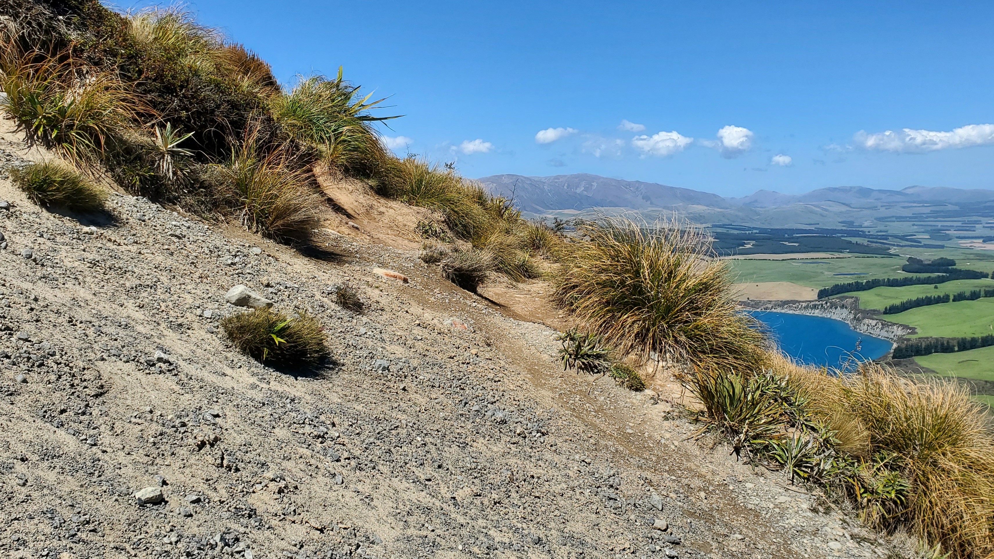 A slippery part of the Peak Hill Track