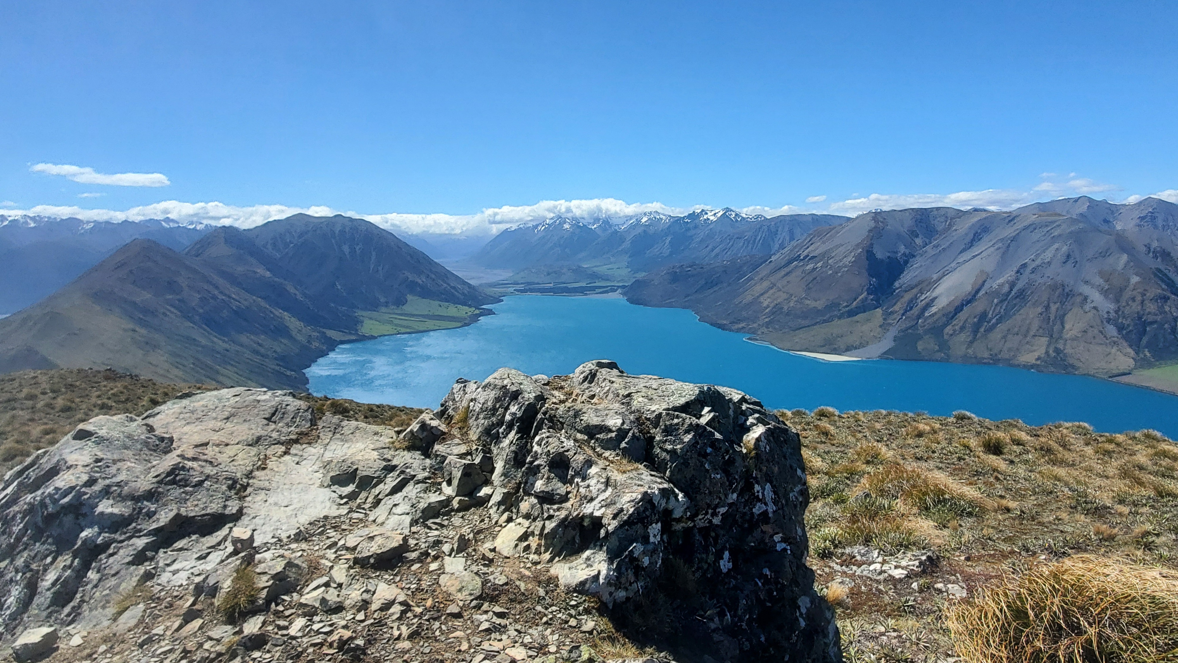 Lake Coleridge from Peak Hill