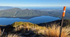Lake Kaniere from Mount Tuhua
