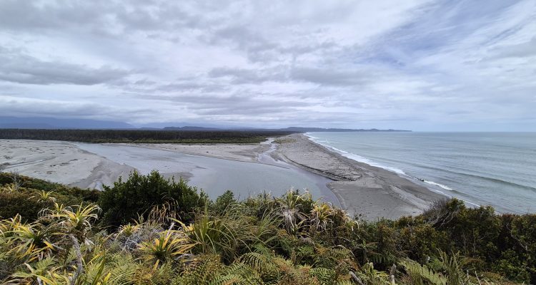Views South from the Harihari Coastal Walkway