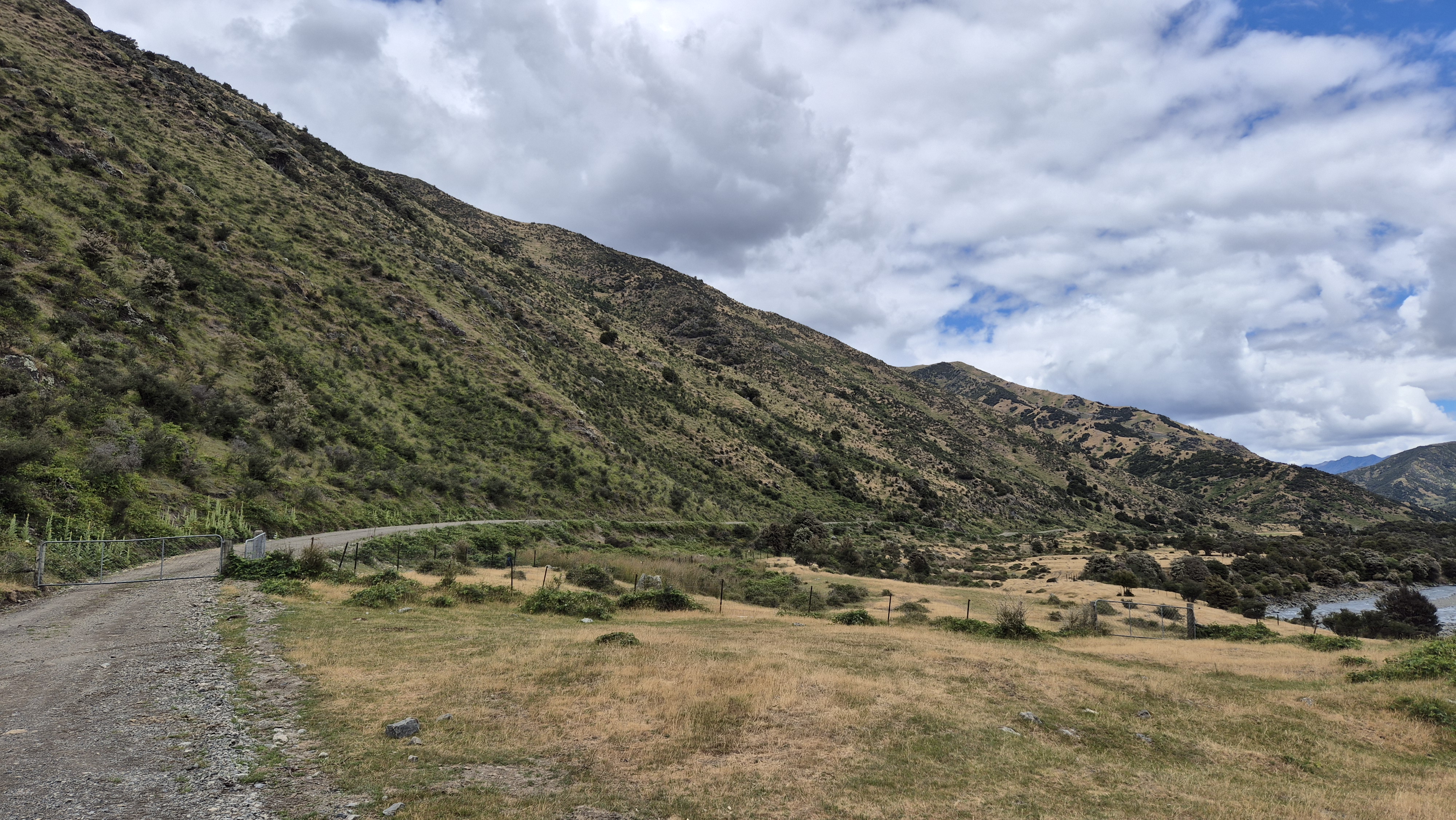 Towards Gosling Stream at Stronvar Station