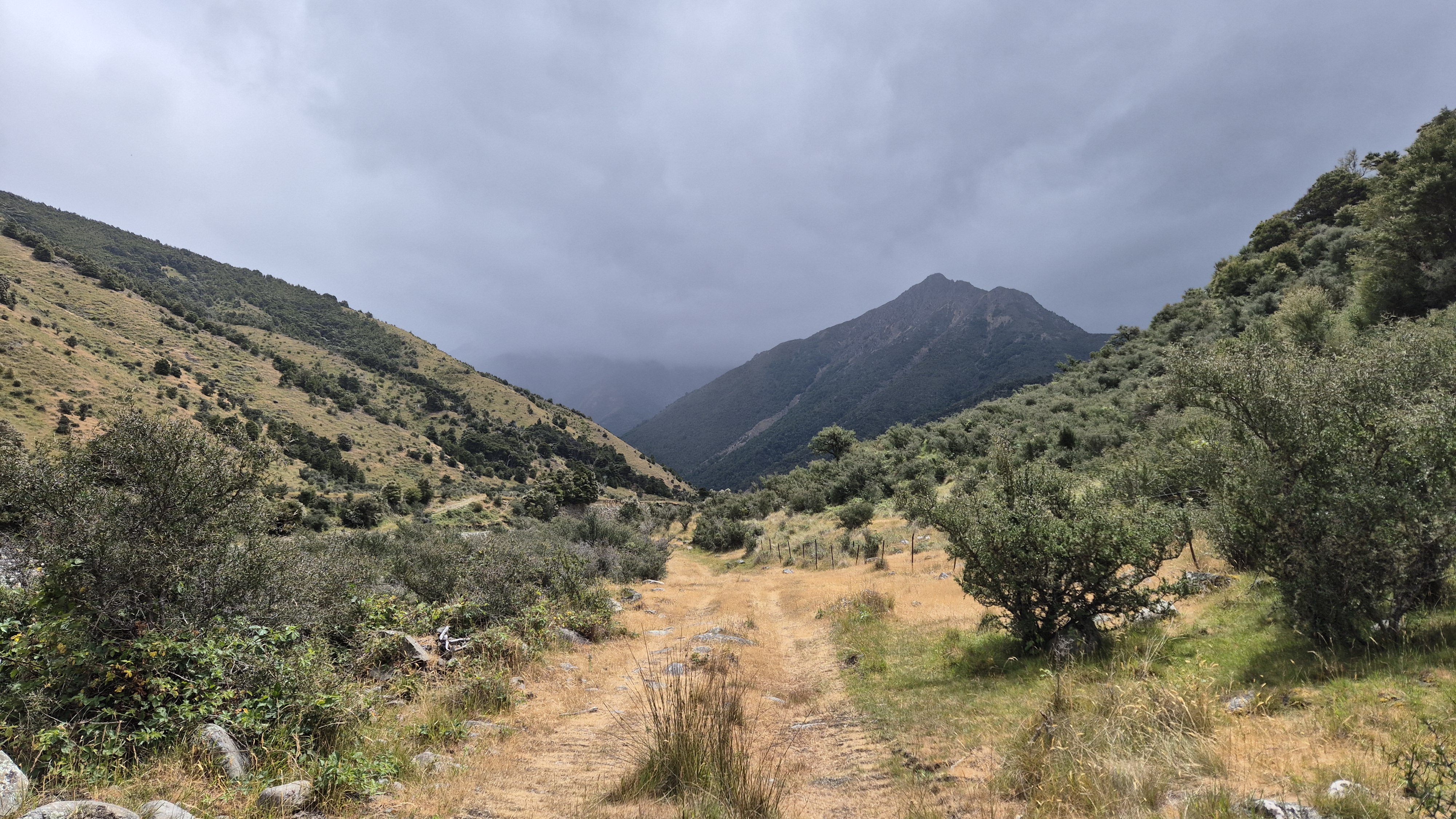Track on true left of Gosling Stream, Gosling Hut