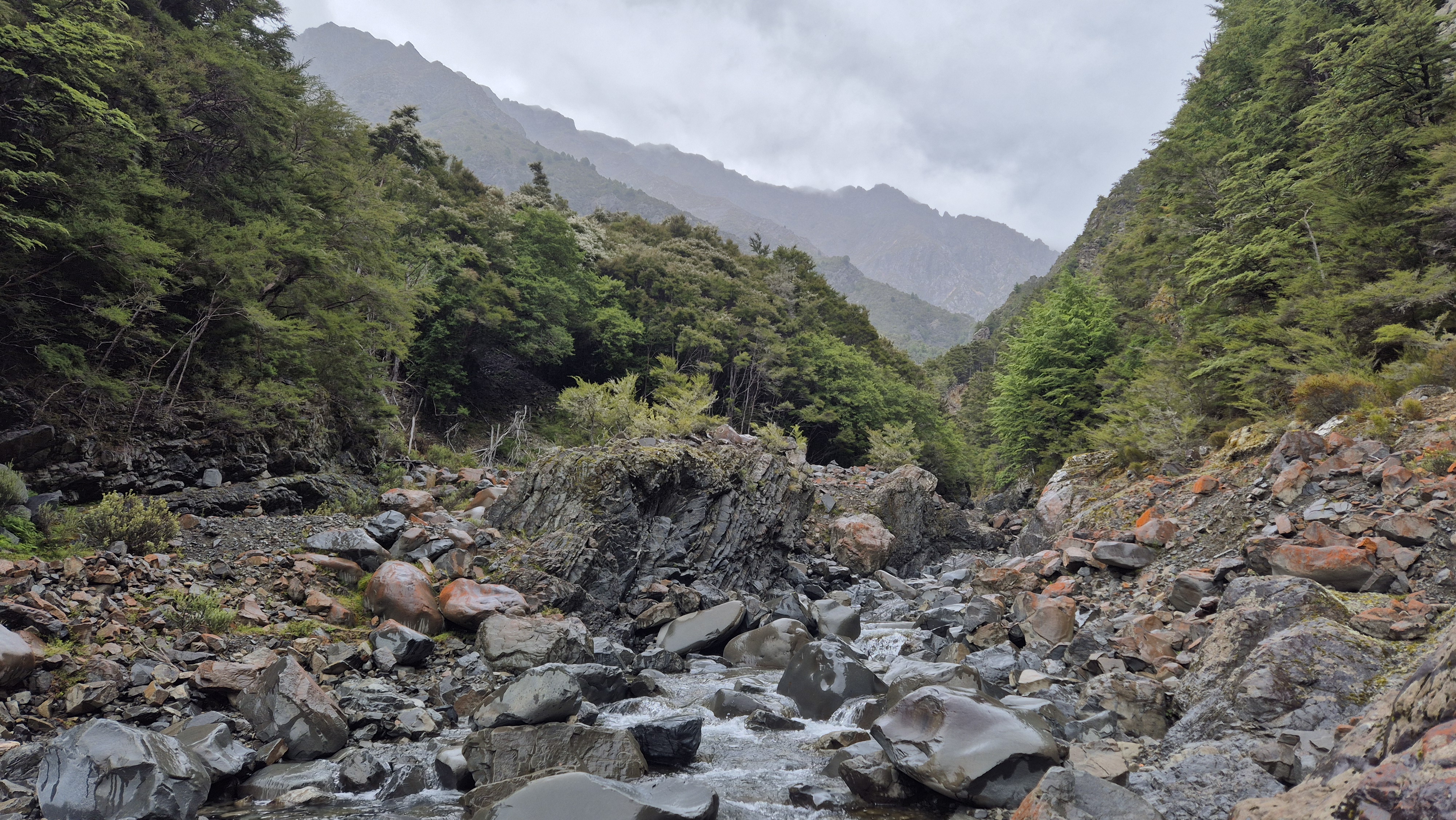 Gosling Stream close to Gosling Hut