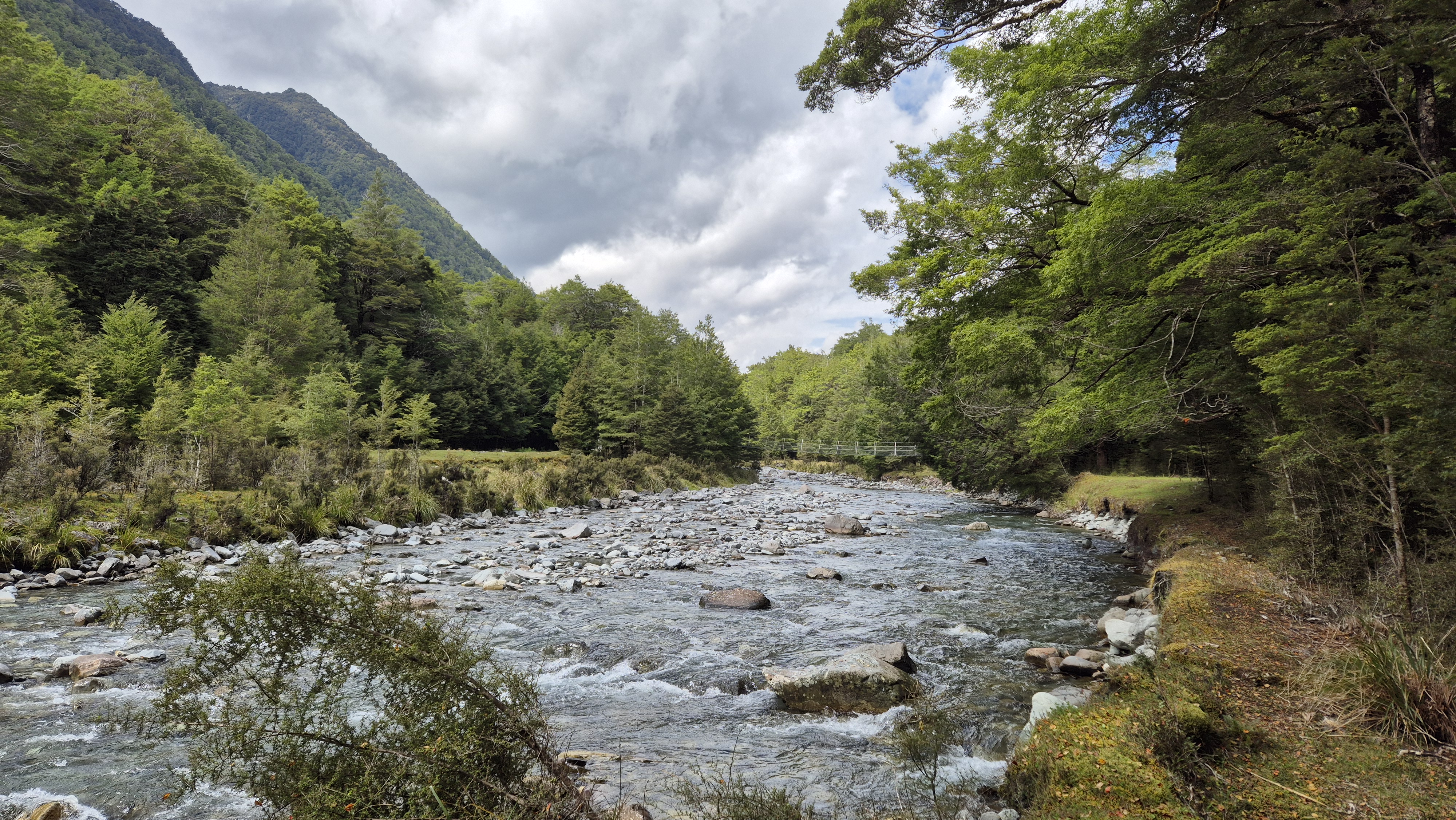 Robinson River towards Mid Robinson hut, Robinson Christabel